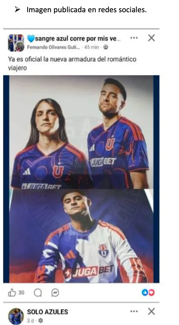 Imágenes de las camisetas filtradas