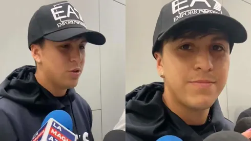 Marcelo Morales llegó este martes a Chile. (Foto. Captura)
