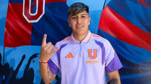 Marcelo Morales fue oficializado en la U. (Foto: udechile)
