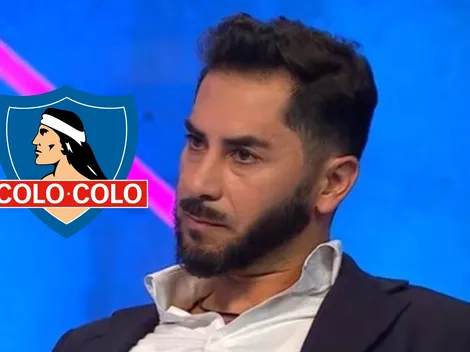 ¡Polémica total! Herrera barre el piso con un jugador de Colo Colo: "Para mí no da"