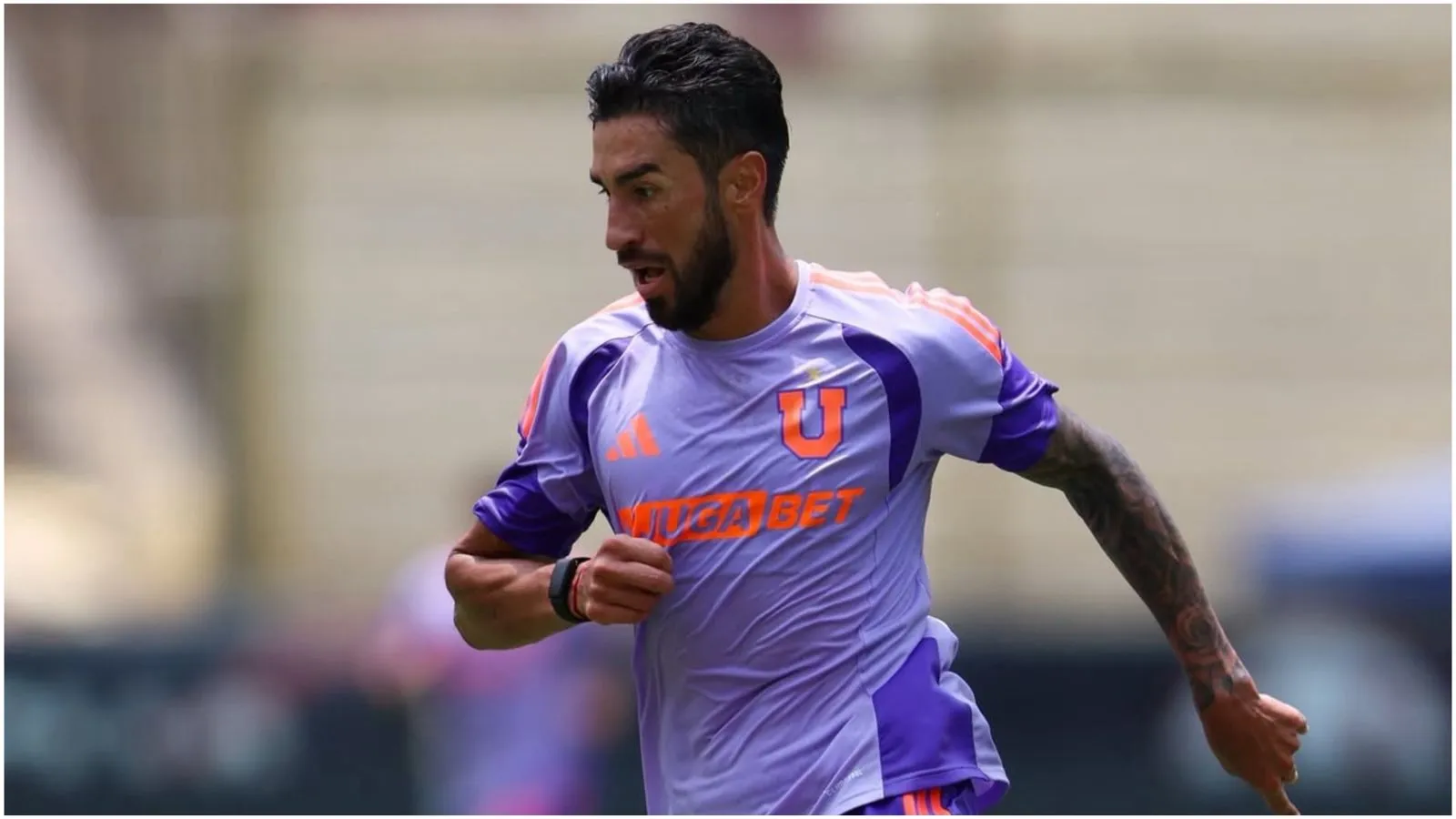 Lucero es la gran carta de gol en la U | Foto: U. de Chile