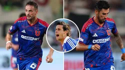 Diego Rivarola se la juega con su delantero para la Universidad de Chile