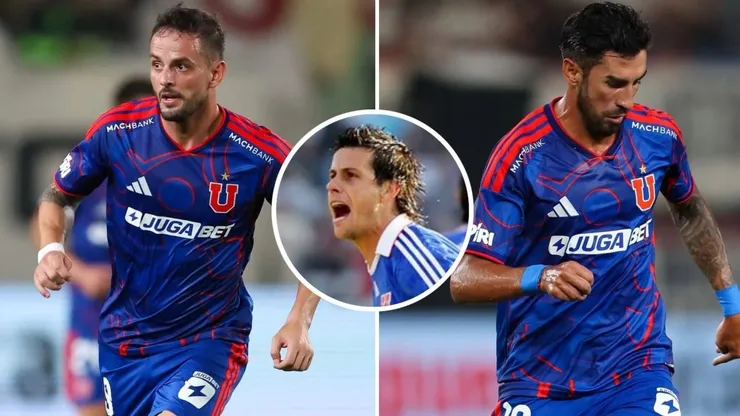Diego Rivarola se la juega con su delantero para la Universidad de Chile