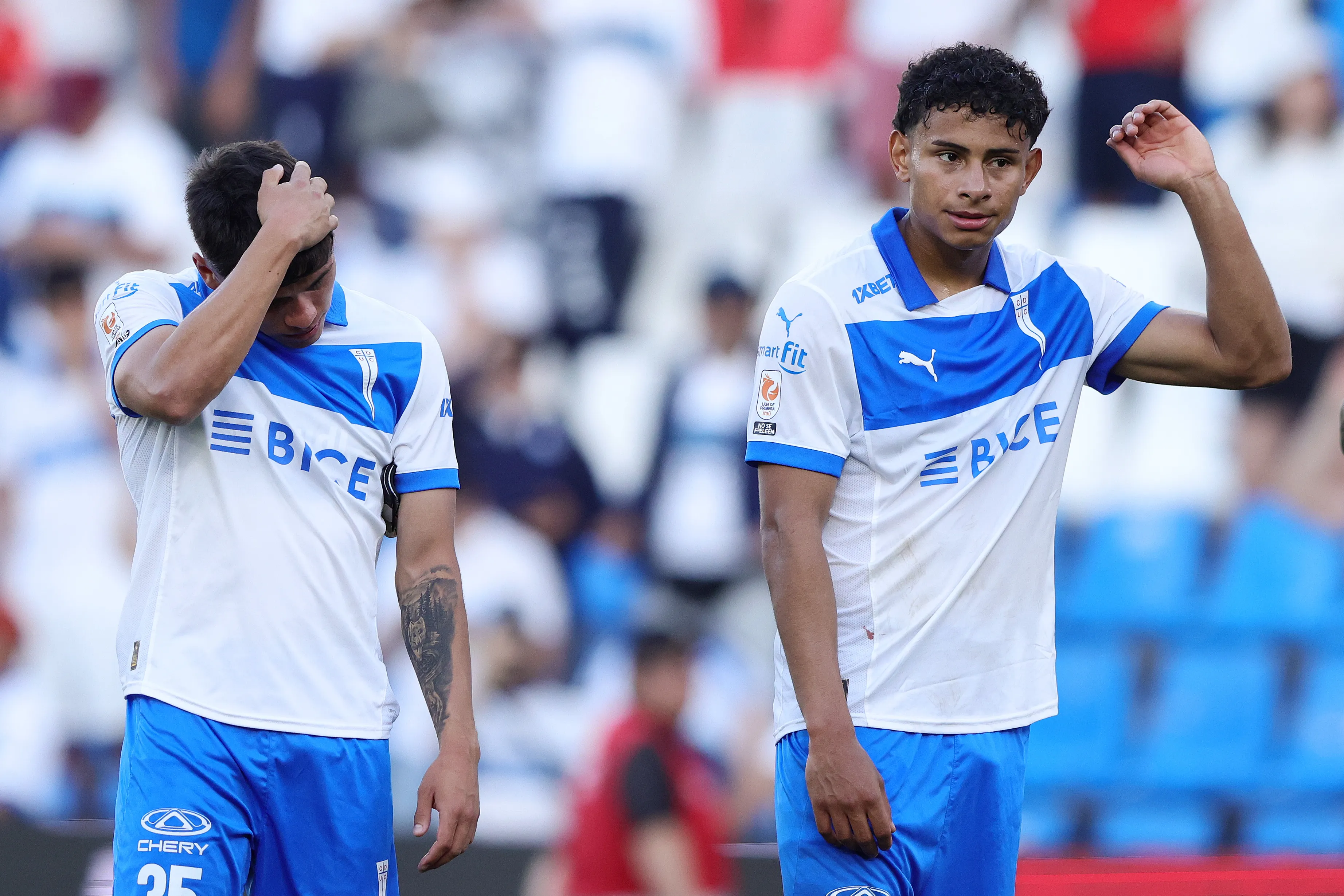 Diego Corral y Juan Francisco Rossel, juveniles de la UC