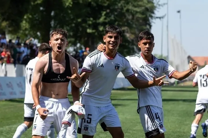 Vicente Martínez es la gran sorpresa de Colo Colo ante Deportes Limache (Foto: Colo Colo fútboljoven)