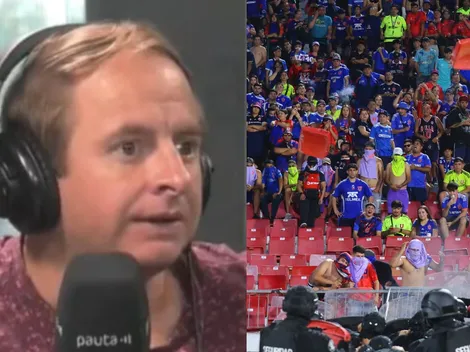Hevia deja la grande al ver los incidentes en la U vs. Audax: "Ahora esperamos..."