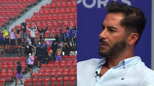 Herrera entregó su punto de vista sobre lo que aconteció en el Estadio Nacional.
