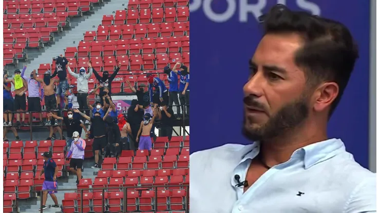 Herrera entregó su punto de vista sobre lo que aconteció en el Estadio Nacional.