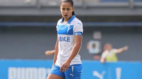 Pamela López fue vista en la despedida de Pepe Rojas.
