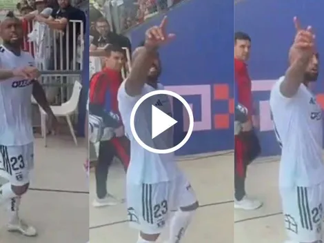VIDEO: El duro cruce de Arturo Vidal con hinchas de Colo Colo