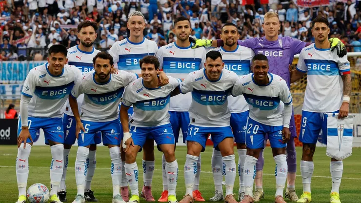 Universidad Católica y su formación ante Deportes La Serena