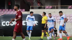 Hinchas 'Cruzados' estallan contra uno de sus fijos titulares. (Foto: Photosport)