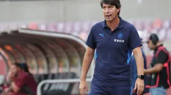 Daniel Garnero muy molesto con el arbitraje de Piero Maza.