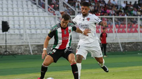 Palestino y Ñublense empataron en La Cistrerna. (Foto: Felipe Zanca/Photosport)
