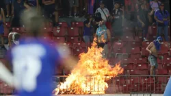El duro informe arbitral tras los incidentes en el U. de Chile vs Audax Italiano