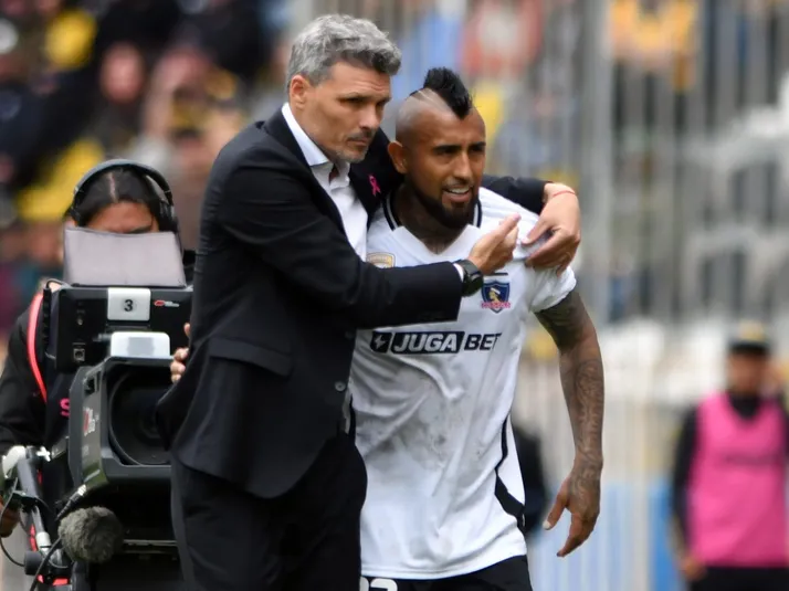 Histórico de Colo Colo se cansa de Vidal y de Ortiz: "Cree que es..."