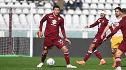 Foto: @gmaripan3 En X. El ex UC recibió buenos comentarios de la prensa italiana.