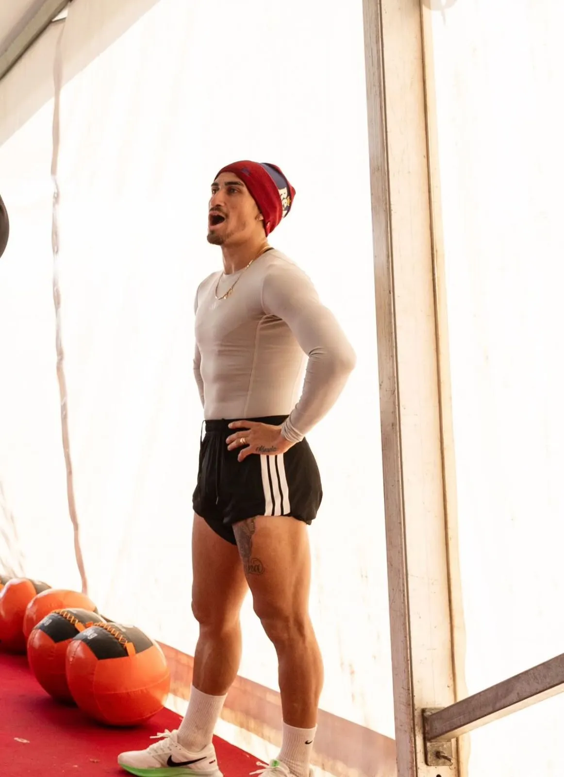 Pablo Ruiz entrenando en medio de los rumores que lo acercan al Cacique | FOTO: Instagram