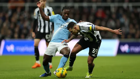 Manchester City venció por 2-0 al Newcastle en el juego de ida de las semifinales de la EFL Cup 2025/26.