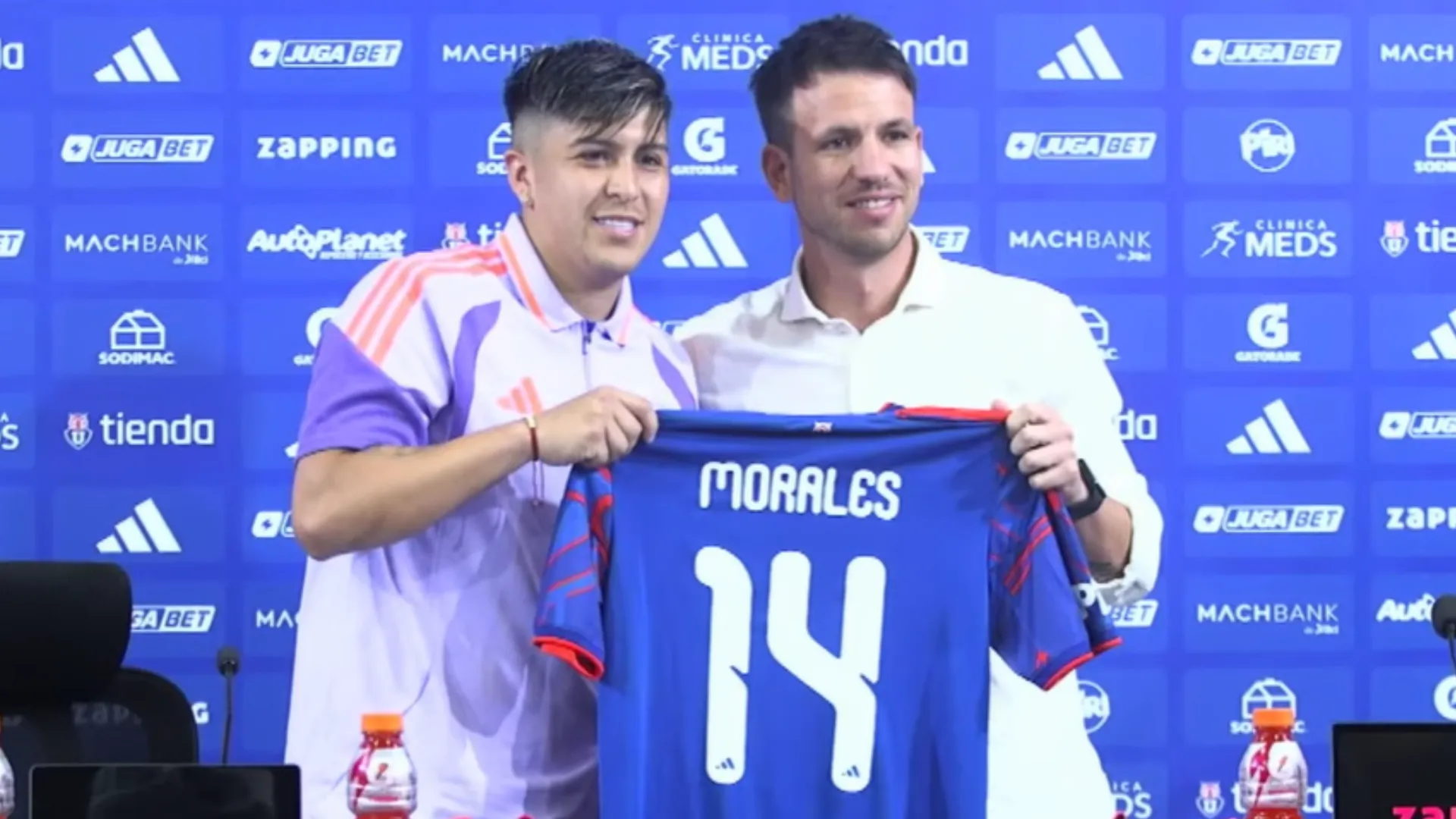 Marcelo Morales respondió a las críticas por su estado físico. (Foto: Reproducción Universidad de Chile)