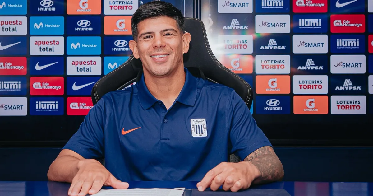 Esteban Pavez será titular en Alianza Lima por Copa Libertadores (Foto: Alianza Lima)