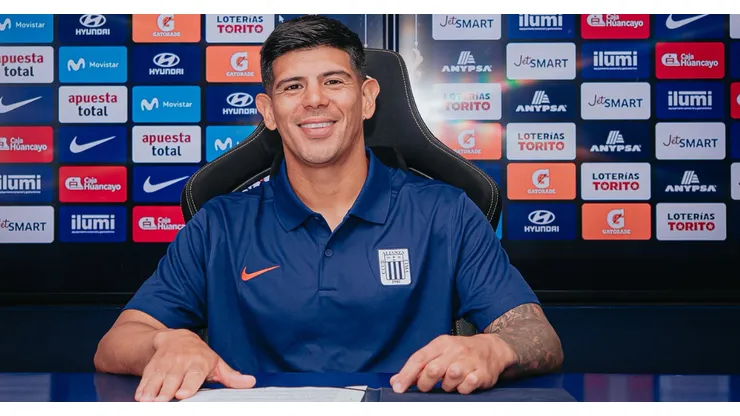 Esteban Pavez será titular en Alianza Lima por Copa Libertadores (Foto: Alianza Lima)