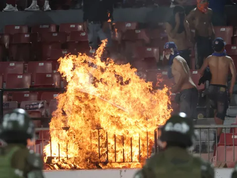 Mano dura: La U expone públicamente a los violentos que destrozaron el Estadio Nacional