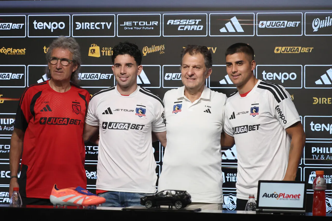 Álvaro Madrid y Lautaro Pastrán son los nuevos fichajes de Colo Colo (Photosport).