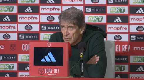 Duro análisis de Manuel Pellegrini en España.
