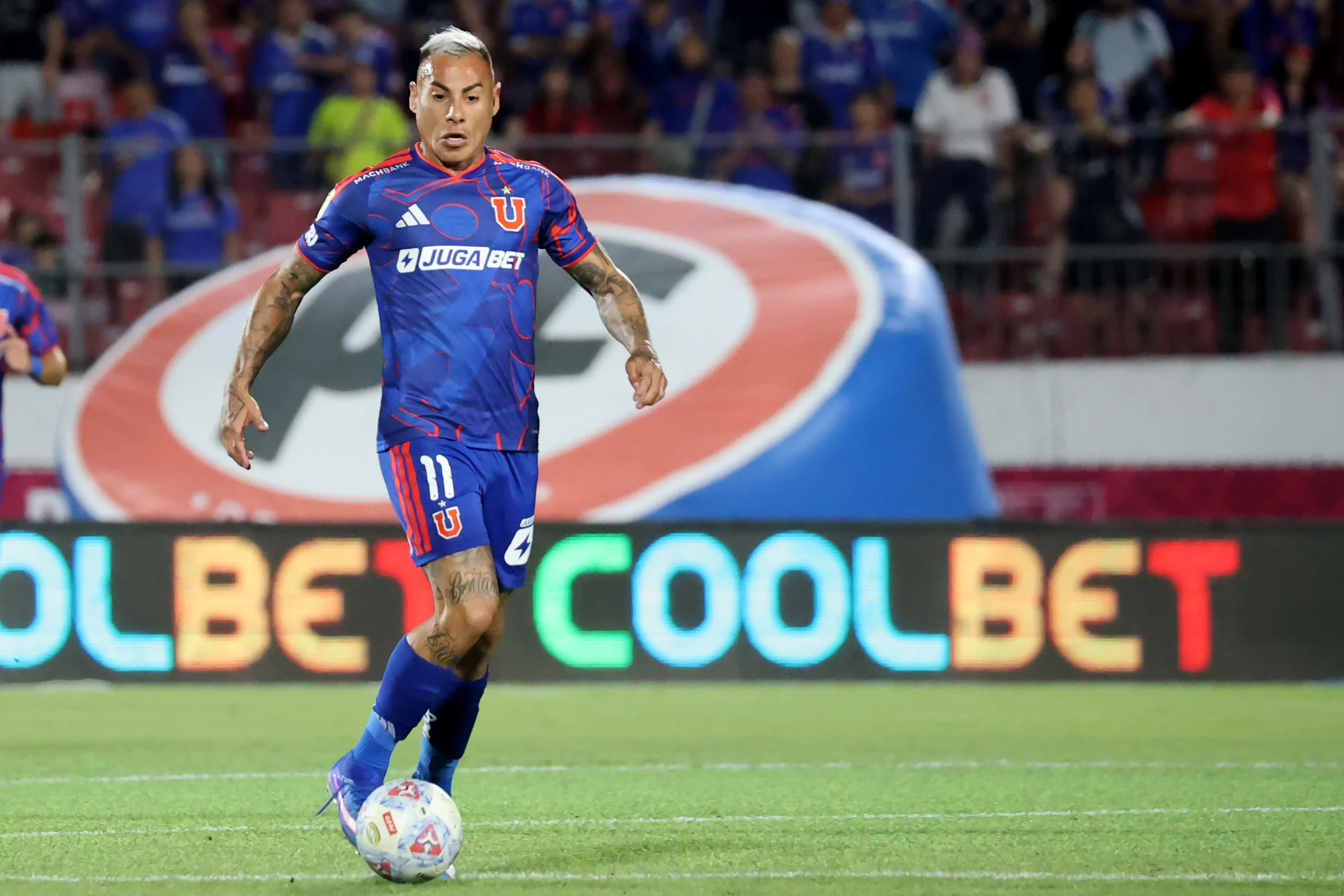 Eduardo Vargas deberá luchar por un puesto en Universidad de Chile. (Imagen: Photosport)