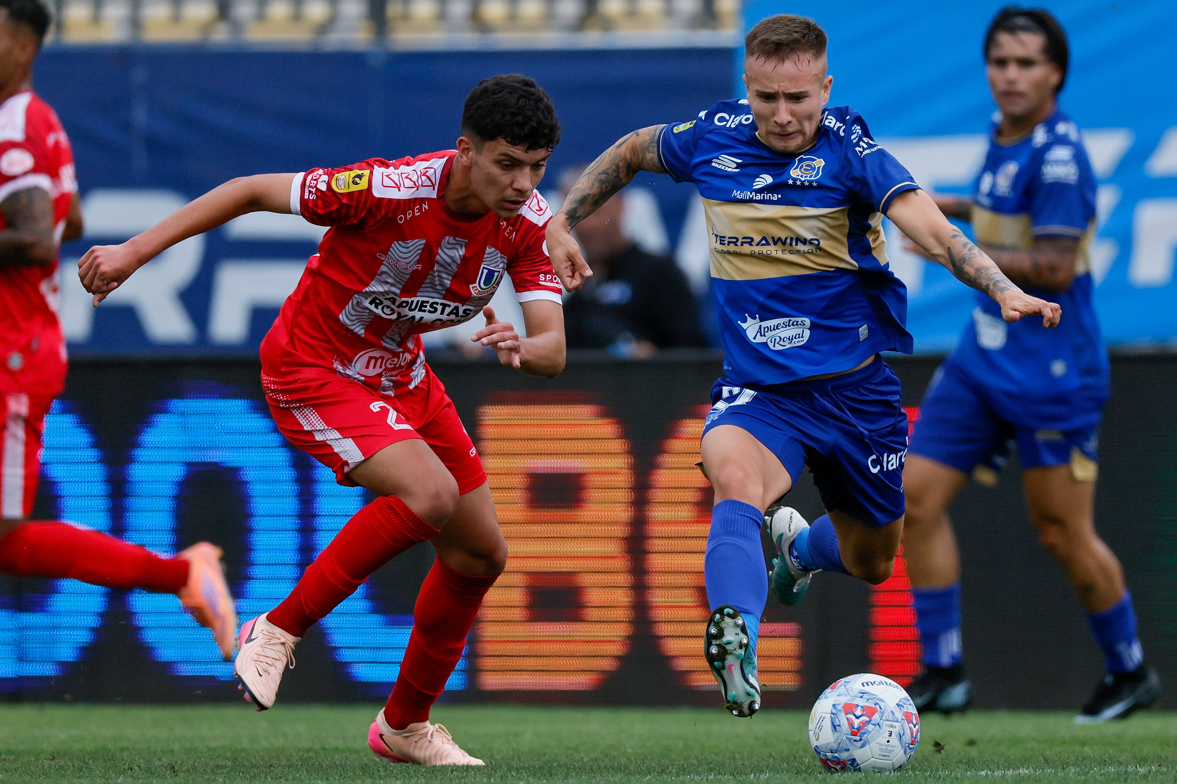 El Topo Berríos no estará disponible ante el Cacique | FOTO: Andres Pina/Photosport