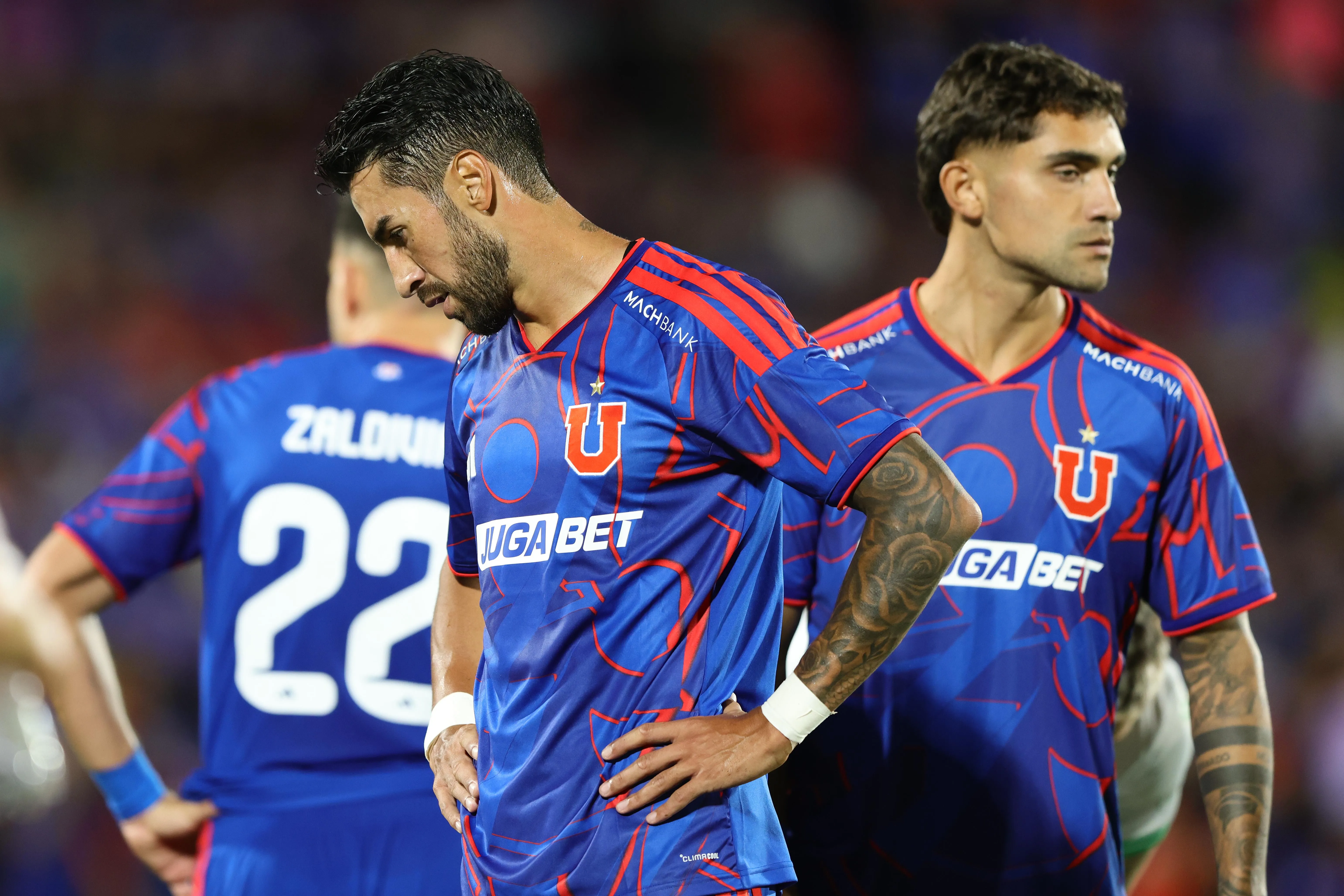 Juan Martín Lucero puede sumar una nueva sanción en Universidad de Chile. (Imagen: Photosport)