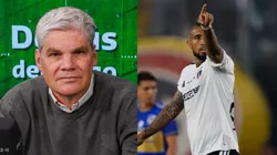 Guarello apunta a Vidal y sacude a Colo Colo.