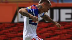 Eduardo Vargas se reencuentra con el gol en U. de Chile. (Foto: Photosport)