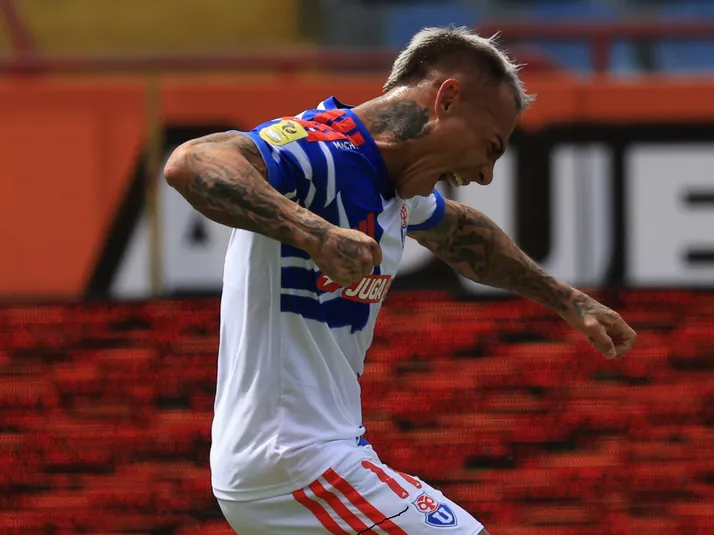 VIDEO| Edu Vargas se reencuentra con el gol en U. de Chile y anota el 1 a 0 ante Huachipato