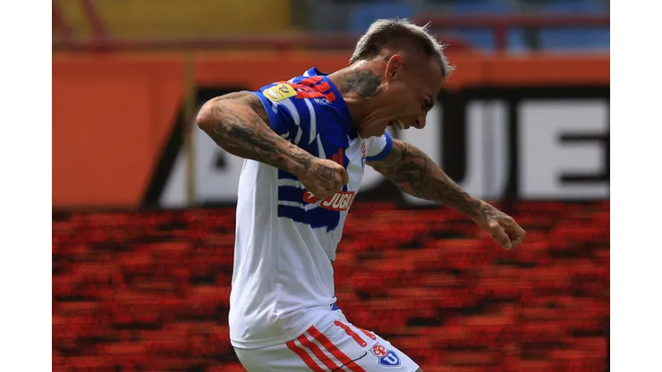 Eduardo Vargas se reencuentra con el gol en U. de Chile. (Foto: Photosport)