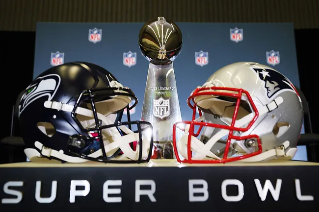 Seattle Seahawks y New England Patriots están listos para el Super Bowl 2026. (Foto: Chris Graythen/Getty Images)