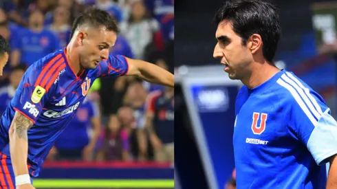 El DT de los Azules despejó dudas sobre el estado físico del delantero (Foto: Photosport)
