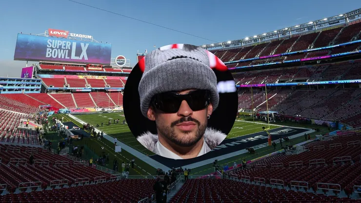 Bad Bunny protagonizará el show de medio tiempo del Super Bowl LX. (Foto: Getty Images)