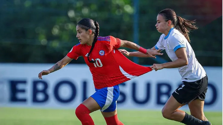 La Roja no pudo ante Uruguay y se inclinó por la cuenta mínima (Foto: Instagram La Roja)
