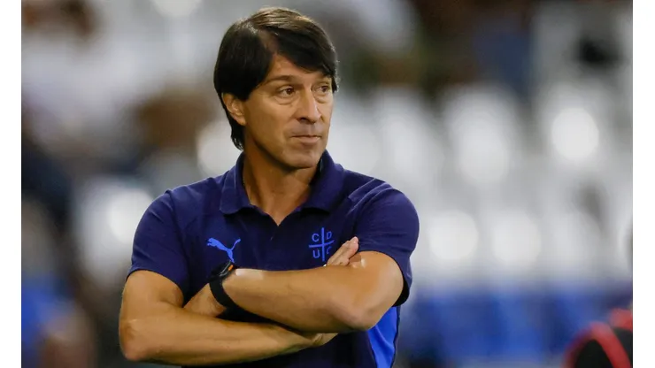 Garnero habló con la prensa tras el triunfo ante el León de Collao.