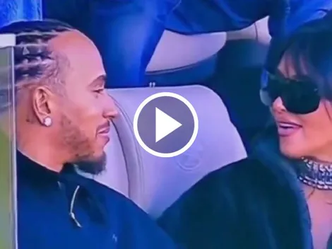 Lewis Hamilton la rompe toda en el Super Bowl con su nueva conquista