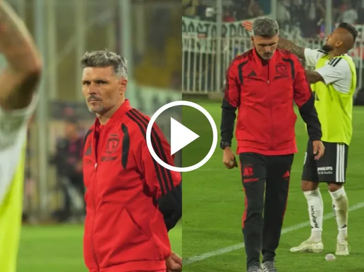 Más de 11 mil reacciones: así es la tensa relación de Vidal y Ortiz en Colo Colo