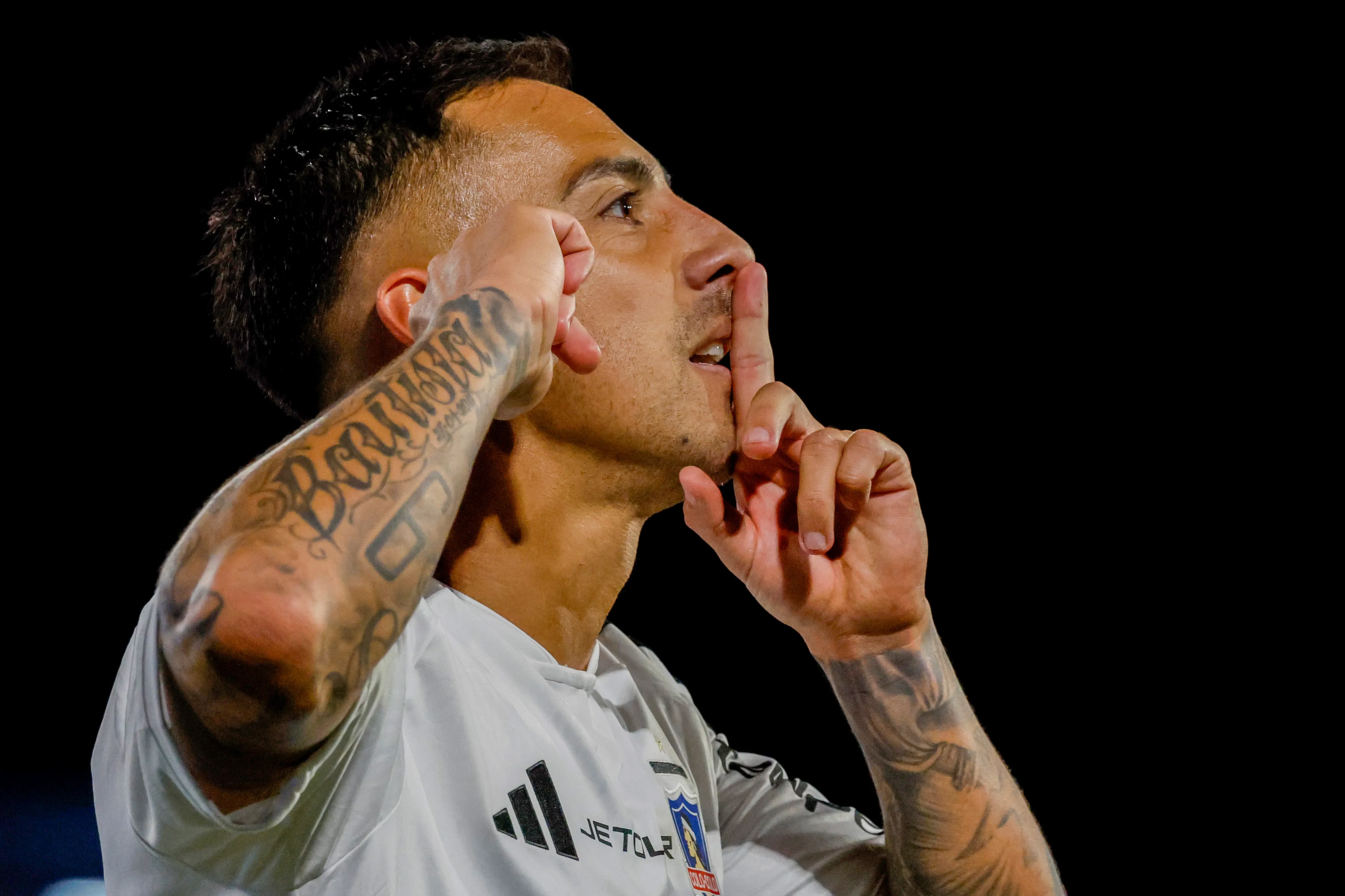 Javier Correa llamó a su hijo a cumplir sus sueños en Colo Colo. (Imagen: Photosport)