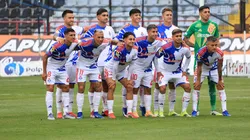 Universidad de Chile y su formación para enfrentar a Coquimbo Unido.