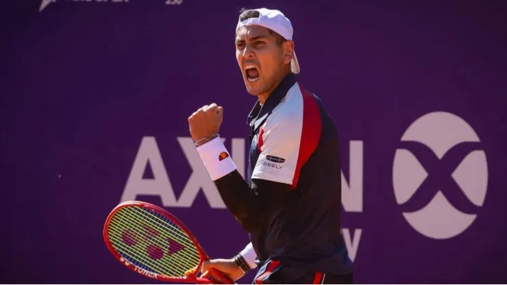 Alejandro Tabilo disputa hoy un duelo clave por los cuartos de final del Argentina Open