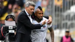 Ortiz rompe el misterio: esto piensa de ver a Vidal dando indicaciones en Colo Colo