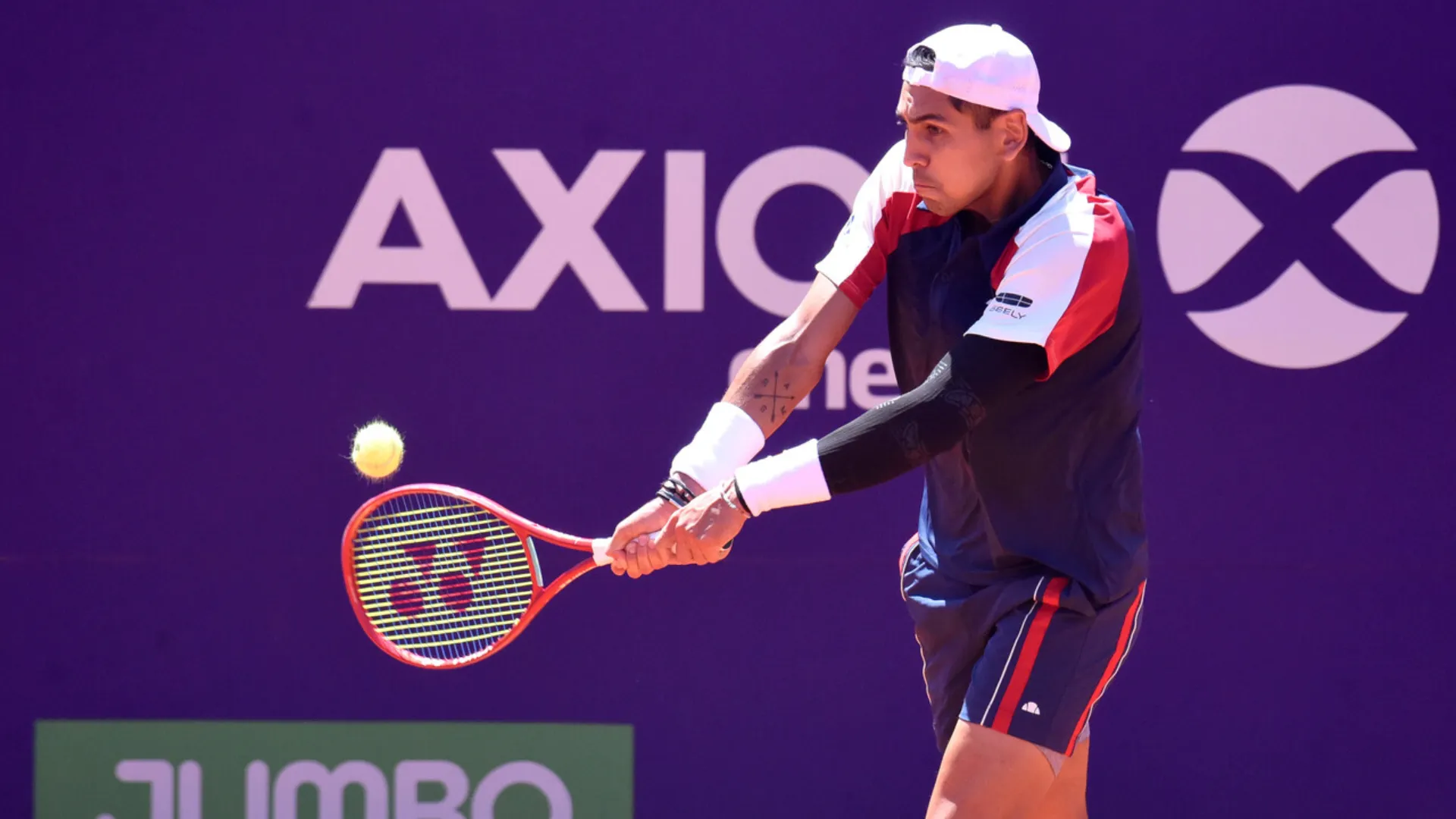 Alejandro Tabilo dice adiós en el ATP de Buenos Aires.