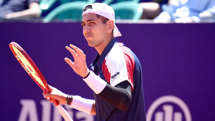 Alejandro Tabilo dice adiós en el ATP de Buenos Aires.