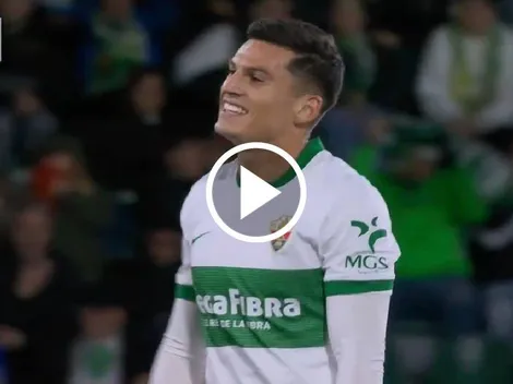 VIDEO: Lucas Cepeda se pierde increíble gol en Elche ante Osasuna